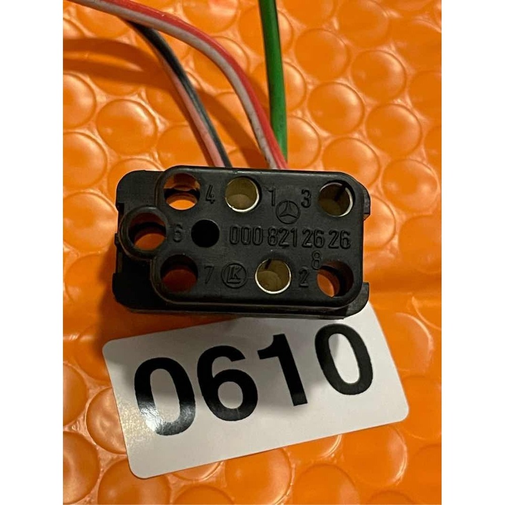 ✅ 0008212626 / 0008210738 Wiring Harness Connector Plug Pigtail Mercedes#️⃣0610